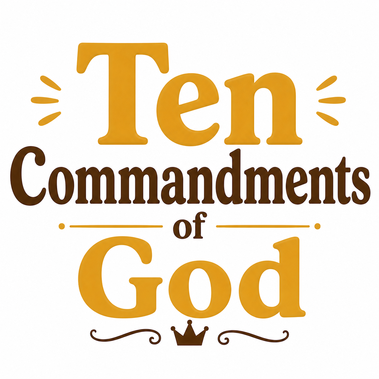 Ten Commandments